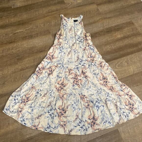 Alex Marie Tonya Halter Midi Dress Size 6 - Picture 2 of 8